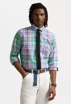 Рубашка CUSTOM FIT PLAID OXFORD SHIRT Polo Ralph Lauren, зеленый