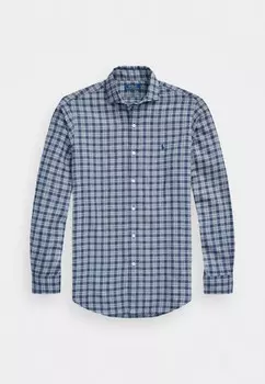 Рубашка CUSTOM FIT PLAID SHIRT Ralph Lauren, темно-синий