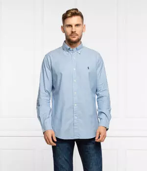 Рубашка Custom fit Polo Ralph Lauren, синий