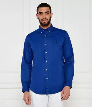 Рубашка Custom fit Polo Ralph Lauren, синий