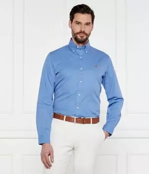 Рубашка Custom fit Polo Ralph Lauren, синий
