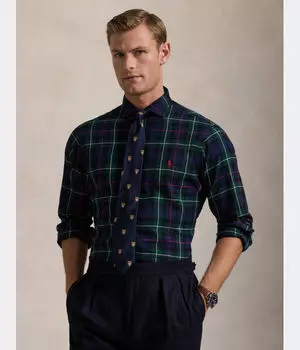 Рубашка Custom fit Polo Ralph Lauren, синий