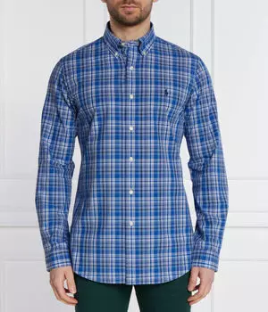 Рубашка Custom fit Polo Ralph Lauren, синий