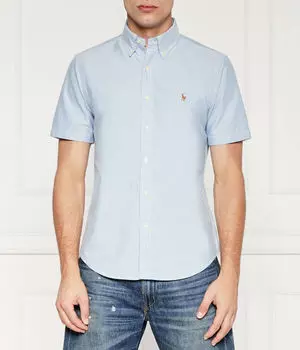 Рубашка Custom fit Polo Ralph Lauren, синий