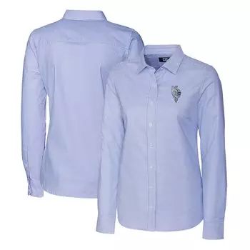 Рубашка Cutter & Buck Kansas City Royals, роял