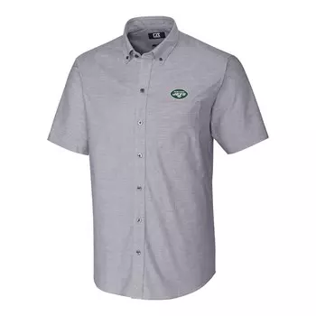 Рубашка Cutter & Buck New York Jets, угольный