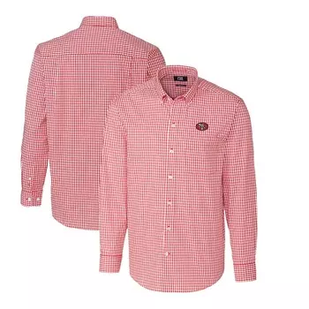 Рубашка Cutter & Buck San Francisco 49Ers, алый