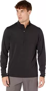 Рубашка Cutter & Buck Virtue Eco Pique Recycled 1/4 Zip, черный