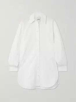 Рубашка Cyvany из хлопкового поплина Isabel Marant, белый