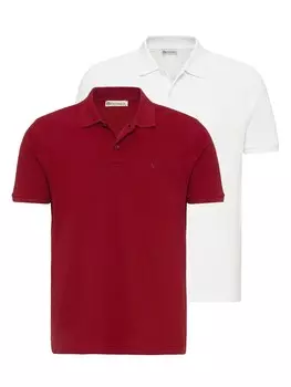 Рубашка Dandalo, цвет Burgundy/White