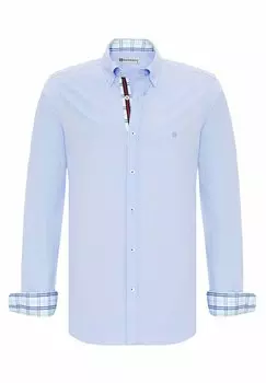 Рубашка dandalo, нежно-голубая