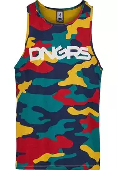 Рубашка Dangerous DNGRS Dangerous, разноцветный