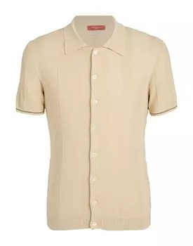 Рубашка Daniele Fiesoli, бежевый