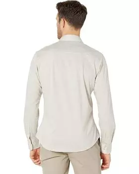 Рубашка David Donahue Fusion Knit Shirt, цвет Dune