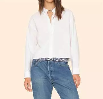 Рубашка Dawson белого цвета XIRENA