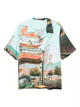 Рубашка Day Stop BLUE SKY INN, синий