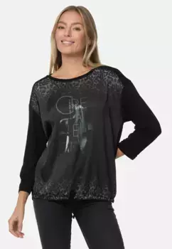 Рубашка Decay с длинными рукавами и великолепным принтом спереди, зеленый