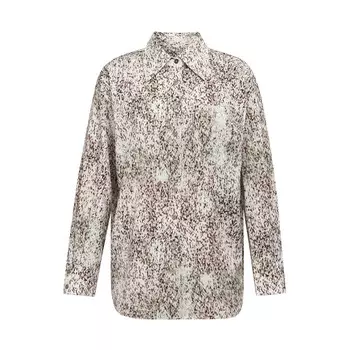 Рубашка Deep Breath с длинными рукавами, кофейный