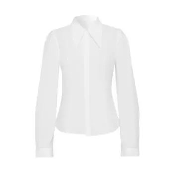 Рубашка Deep Breath с заостренным воротником, белый