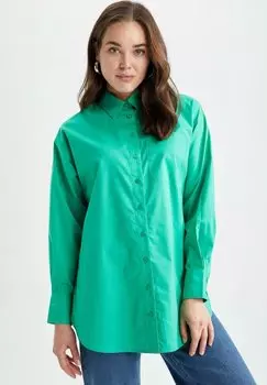 Рубашка DeFacto, зеленый