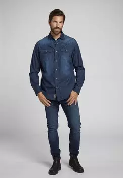 Рубашка DEL RIO MCS, цвет denim