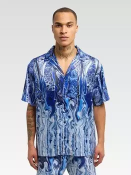 Рубашка дельвай Carlo Colucci, синий