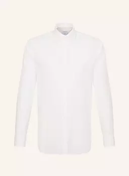 Рубашка деловая облегающая Seidensticker, белый