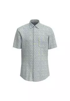 Рубашка деловая обычная Seidensticker, цвет lemon (0062)