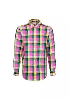 Рубашка деловая обычная Seidensticker, розовый