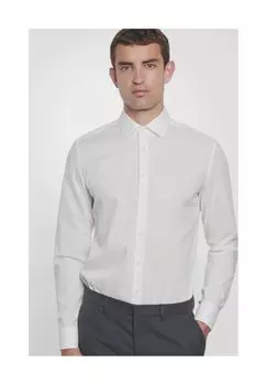 Рубашка деловая, приталенного кроя, воротник Кент, мужская seidensticker