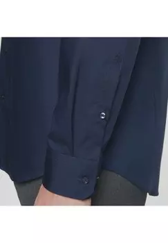 Рубашка деловая, приталенного кроя, воротник Кент, мужская seidensticker