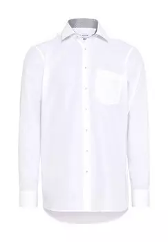 Рубашка деловая, стандартного кроя, воротник Кент, мужская Seidensticker, белый