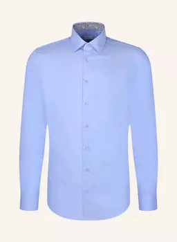 Рубашка деловая x-slim fit Seidensticker, голубой