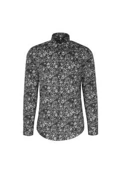 Рубашка деловая x-slim Seidensticker, серый