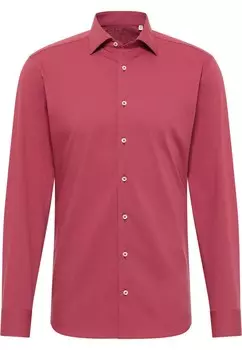 Рубашка делового кроя Slim Fit ETERNA, красный