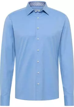 Рубашка делового кроя Slim Fit ETERNA, синий