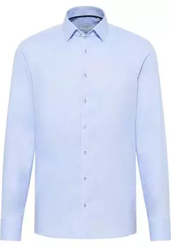 Рубашка делового кроя Slim Fit ETERNA, светло-синий