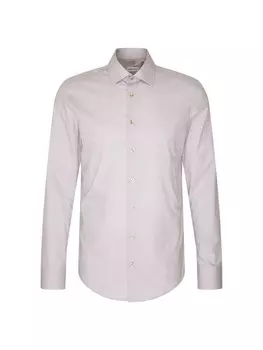 Рубашка делового кроя Slim Fit SEIDENSTICKER, песочный
