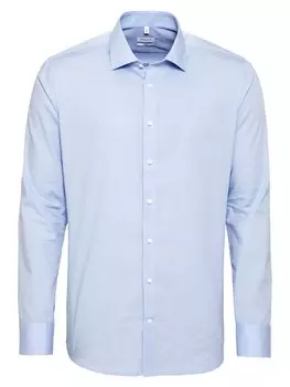 Рубашка делового кроя Slim Fit SEIDENSTICKER, светло-синий
