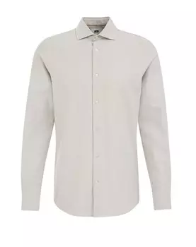 Рубашка делового кроя Slim Fit WE Fashion, светло-серый