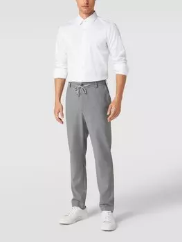 Рубашка делового кроя со спортивными манжетами JOOP! Collection, белый