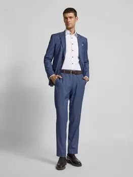 Рубашка делового покроя Modern Fit с планкой на пуговицах ETERNA, белый