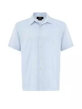 Рубашка делового покроя Regular Fit Antioch Collar, синий