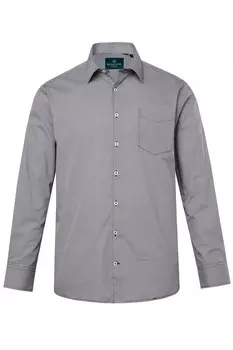 Рубашка делового покроя Regular Fit Boston Park, серый