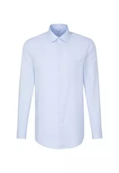 Рубашка делового покроя Regular Fit SEIDENSTICKER, светло-синий