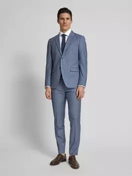 Рубашка делового покроя с планкой на пуговицах Eton, белый