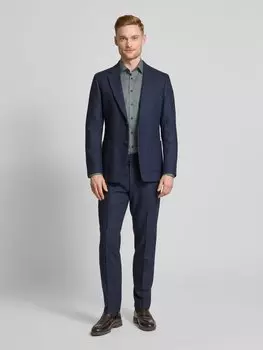 Рубашка делового покроя с воротником-стойкой ETERNA, зеленый