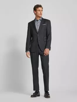 Рубашка делового покроя с воротником-стойкой ETERNA, серебряный