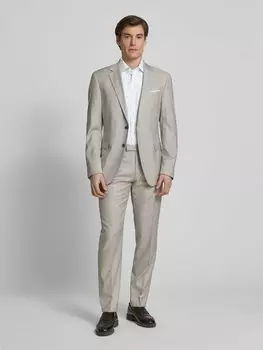 Рубашка делового покроя с воротником-стойкой OLYMP, белый