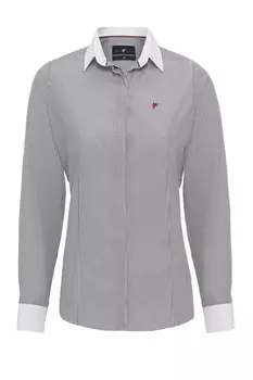 Рубашка DENIM CULTURE Blouse OLIVIA, серый